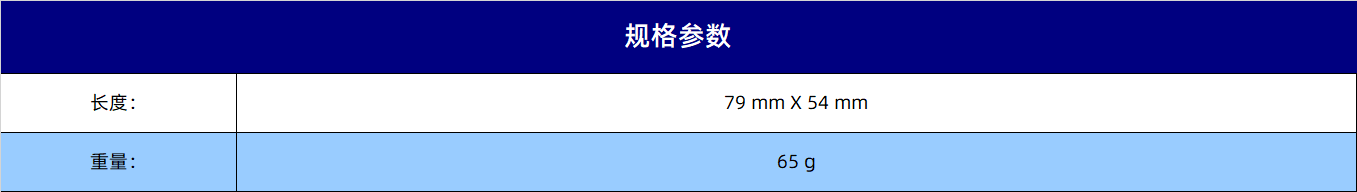 规格参数