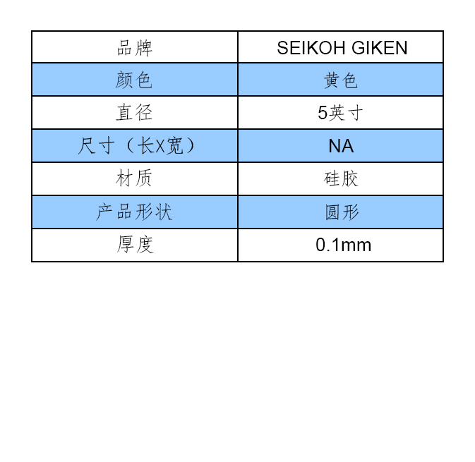 参数表格模版（中文）-