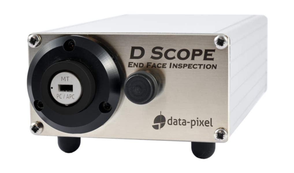 DATA-PIXEL D SCOPE EFI - MT & SF End Face Inspection microscopes for Multi-Fiber and Single-Fiber connectors